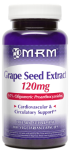Grape seed may be anti-inflammatory, and help aid the body in scouring free radicals and repairing oxidation..